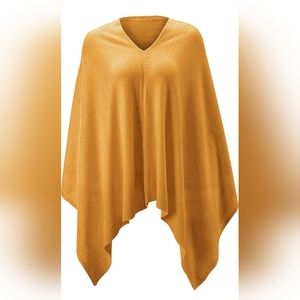 Women's oversized versatile poncho